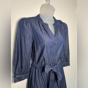 Draper James Denim Shirtdress Size 4